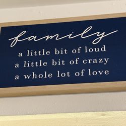 Deep Blue Wall Decor