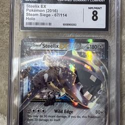 Steelix EX steam siege 67/114 holo NM/mint 8