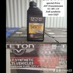 Special Price ATF Transmission VI Drexon MV Multi Vehicle LV Full Synthetic 