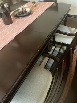 Formal Dining Room Table and Chairs