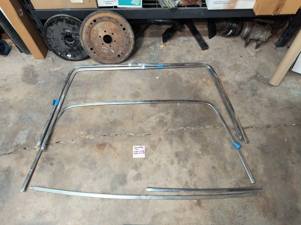 AMC Javelin AMX 68-74 Rear Windshield Trim Used OEM