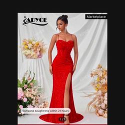 Formal Dress Red 