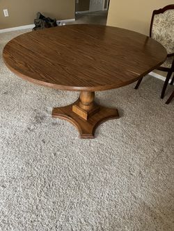 54”x43” Dining Room Table.