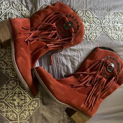 Women’s Suede Western Boots