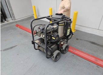 Pressure Washer Hot Gas