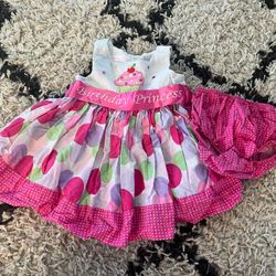 Baby Girl Birthday Dress 