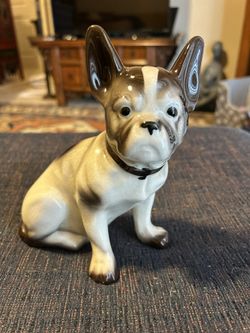 Vintage Ceramic French Bulldog Figurine