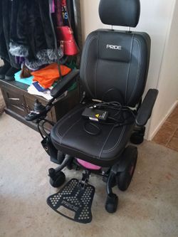 Pride electric wheelchair-edited