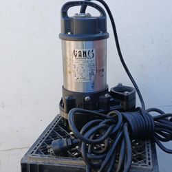 Vancs Pond Pump Used  .75 Hpworks Great