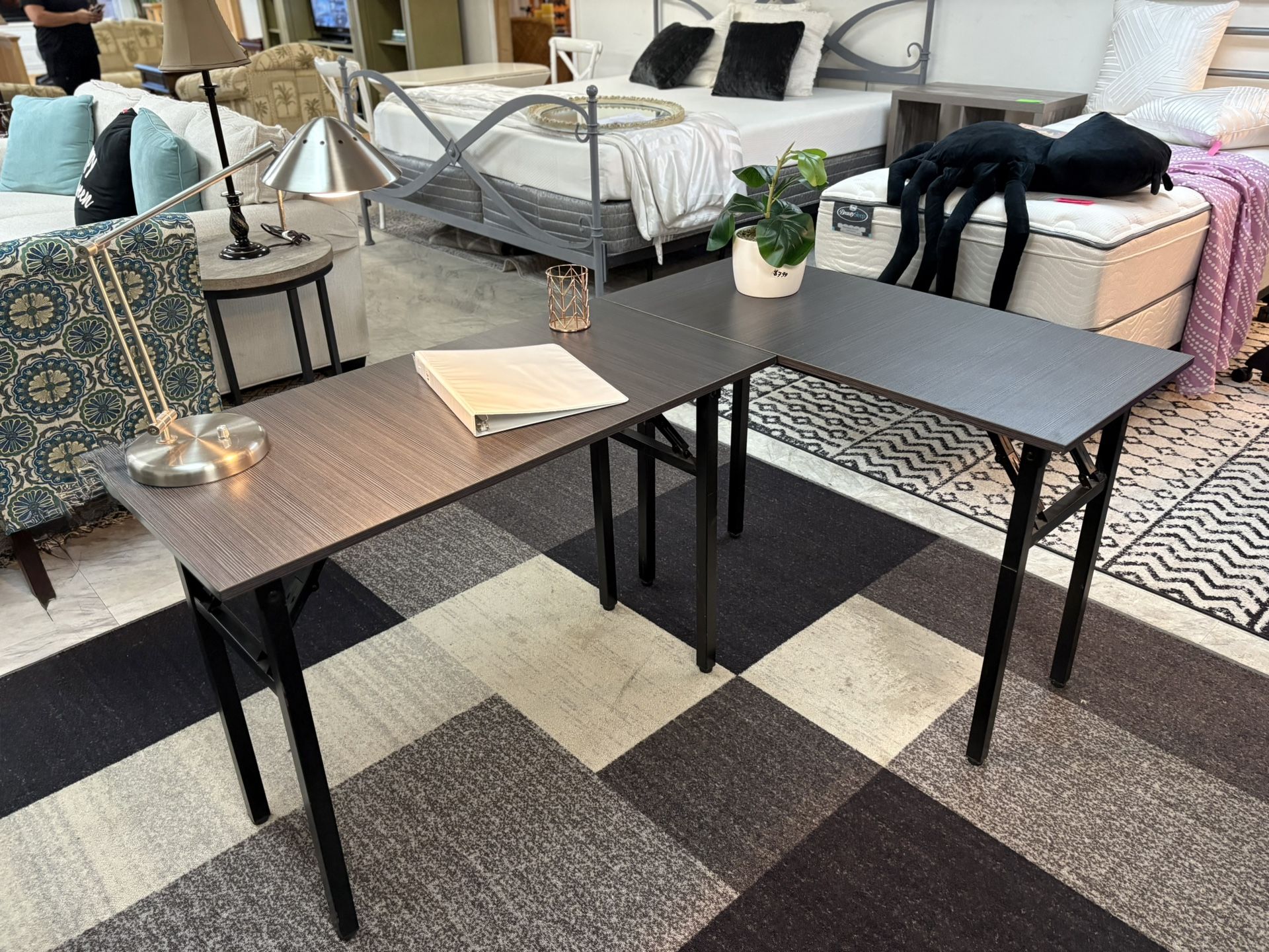  L-Shaped Collapsible Desk for $59.99