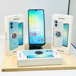 Samsung Galaxy A06 128GB UNLOCKED Fully Functional $130 each NEW IN BOX