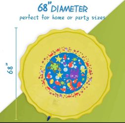 Water spray pad for kid
