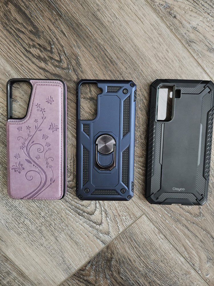 Cell Phone Cases (3) for Android Samsung Galaxy S21 5G