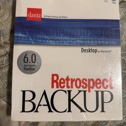 EMC Insignia Retrospect Desktop (V. 6.0) - Complete ** NEW SEALED ** RARE dantz