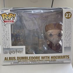 Harry Potter Albus Dumbledore With Hogwarts Anniversary Funko Pop 