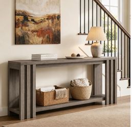 70.9 Brand New Grey Sofa Table