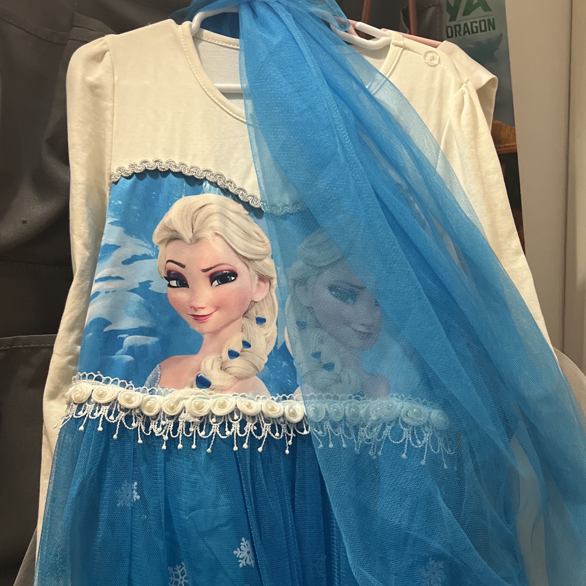 Elsa Dress With Cape