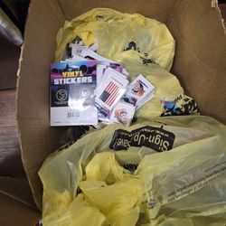 1 box of Stickers: $60