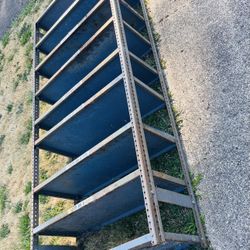 Free Metal Shelves 7’x3’x15”