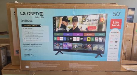 50Qned75B 50” Lg smart 4k qned hdr tv