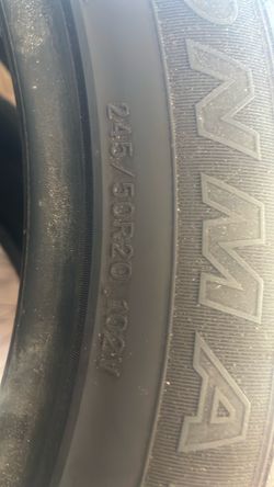 245/50R20 Tire
