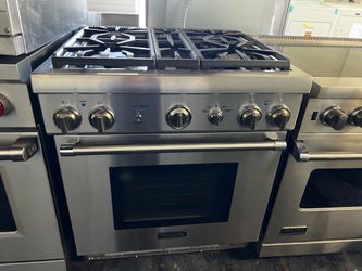 THERMADOR 30”WIDE GAS RANGE STOVE STAINLESS STEEL