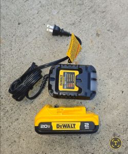 Dewalt 20v Battery 2.0 and charger Brand new