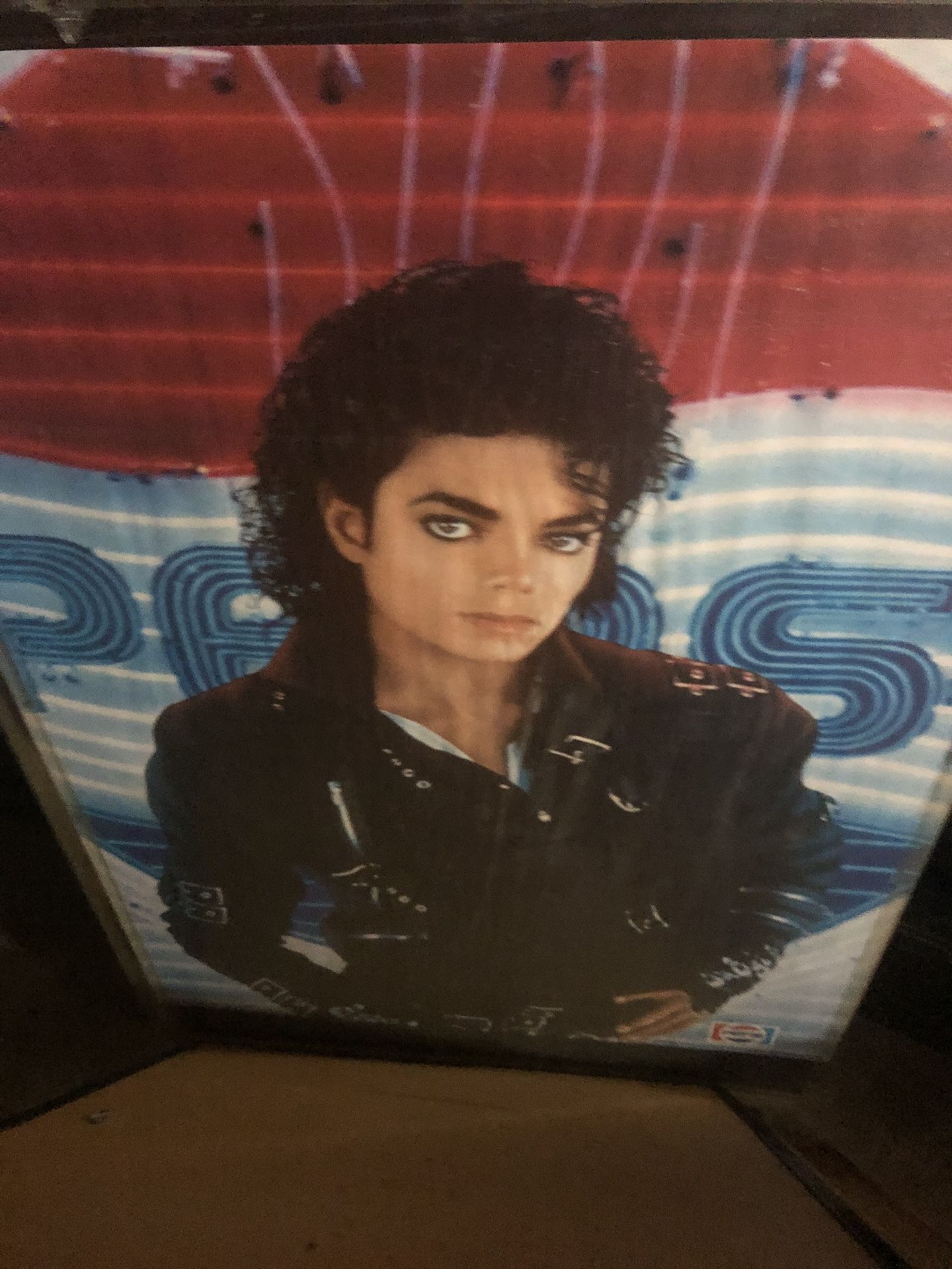 Michael Jackson Pepsi Poster