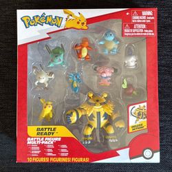 POKÉMON BATTLE FIGURE MULTI PACK (10 FIGURES)
