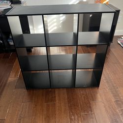 Storage Rack Black Shelving Storage Cubes Furniture 36x36x12