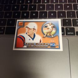 Tom Brady 2000 Auora Rookie New England Patriots 