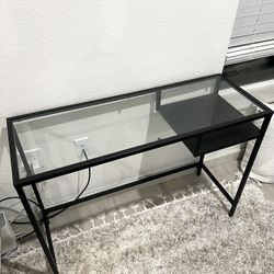Glass Console Table 