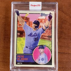 2021 Topps Project 70 Pete Alonso (by Artist, New York Nico)