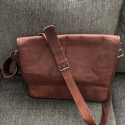 Leather Shoulder Bag $25