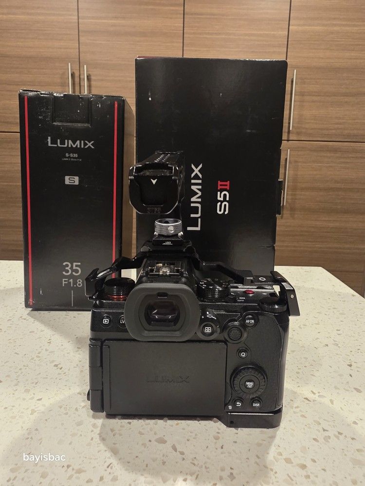 Lumix S5II with 35mm 1.8 Prime Lens