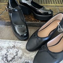 Women’s sz 9 black shoes