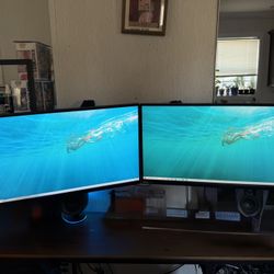 Dual Gaming Monitor Setup