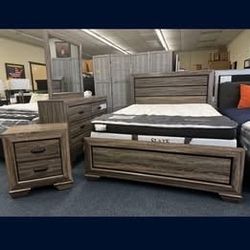 Brand new complete wooden bedroom set are available with free delivery