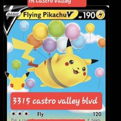 POKEMON CARDS ONLY. 25 CENTS. KNUDSENS ICE CREAMERY IN CASTRO VALLEY 