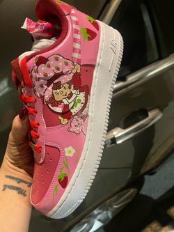 Nike AF1 custom strawberry shortcake 7.5