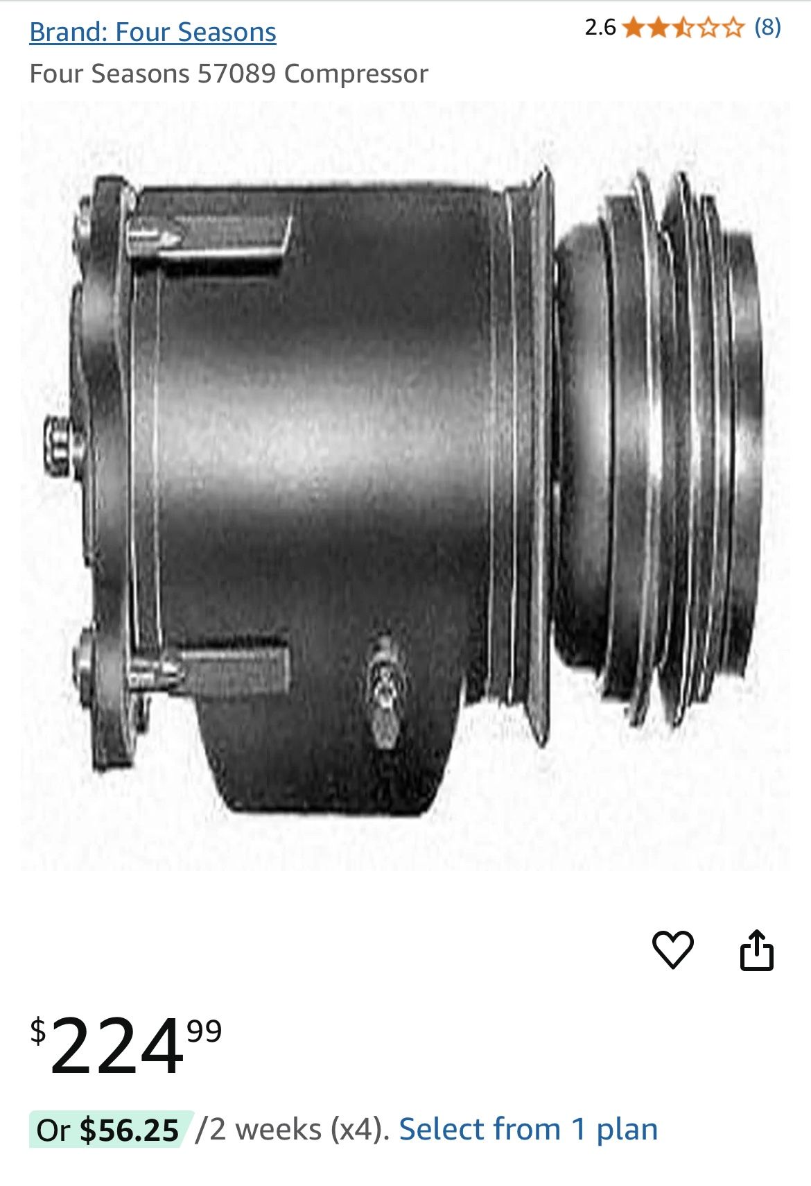 Four Seasons 57089 Compressor