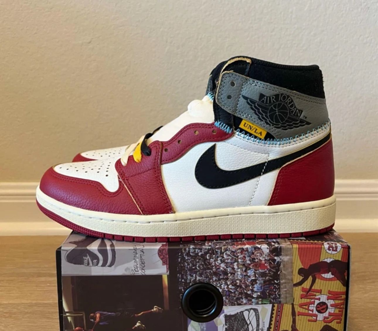 Brand New Jordan 1 Union size 14