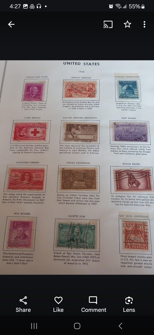 1940s US Stamps