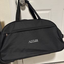 Altitude Black Duffel rolling Bag 22”
