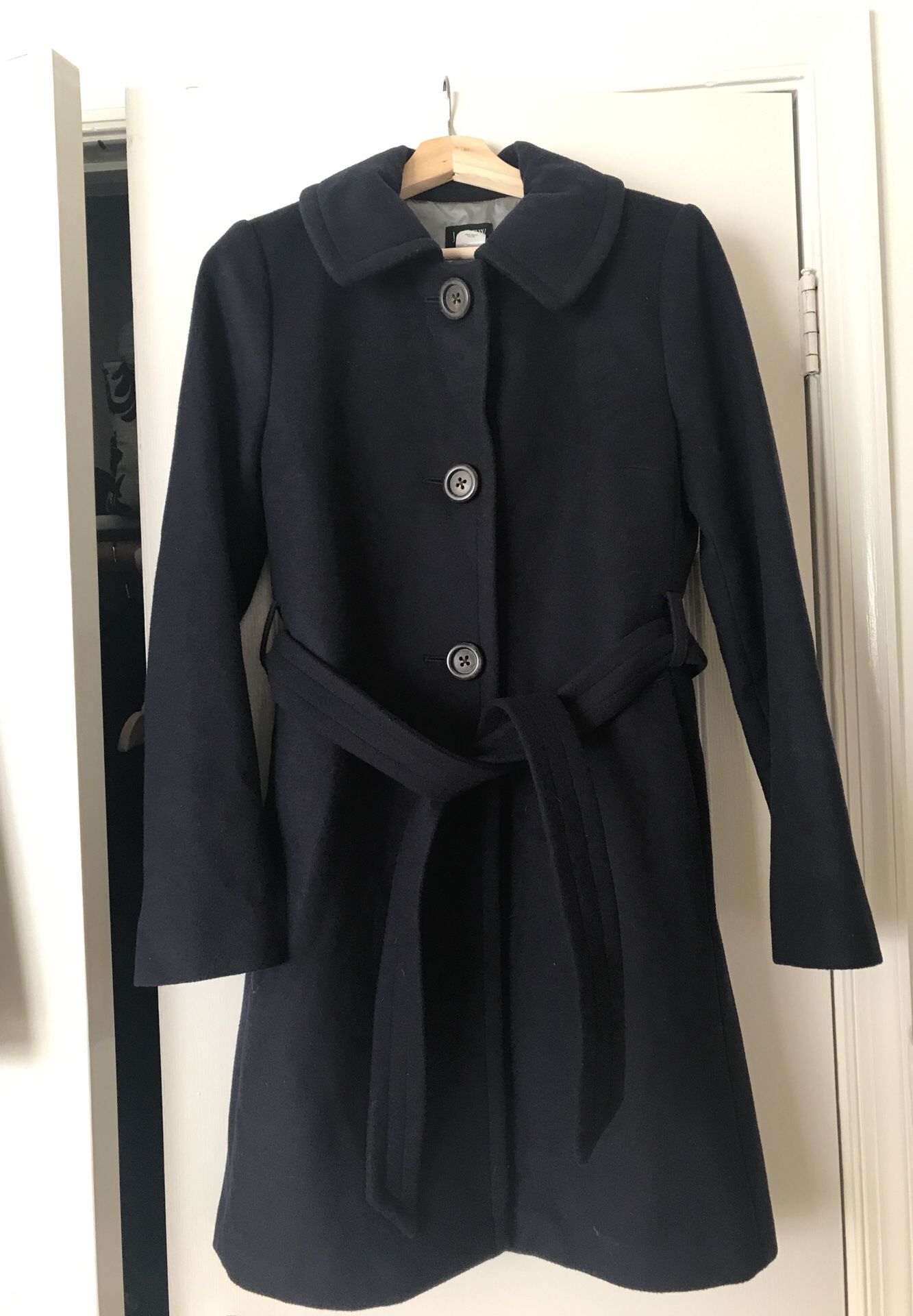 J Crew Wool Women’s Pea Coat, size 6