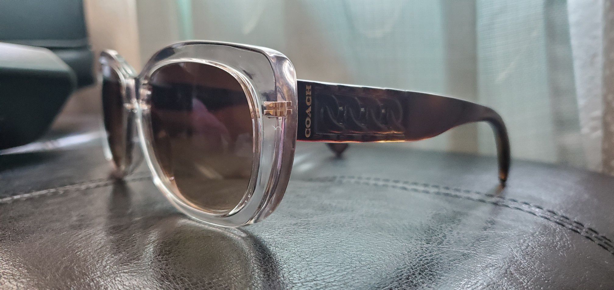 Coach brand barely used sunglasses