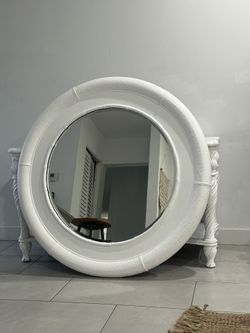 Big Coastal Entryway Mirror 