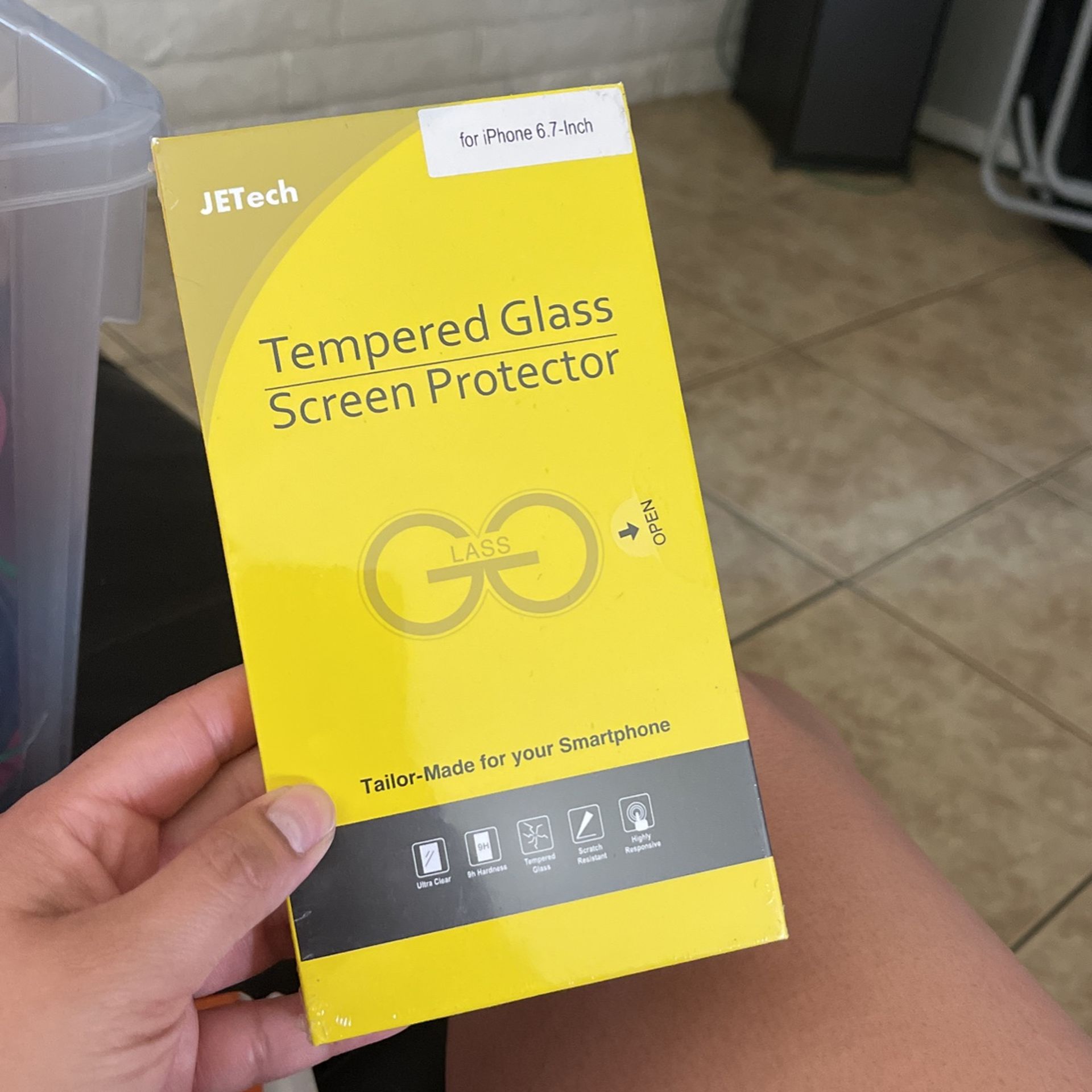 Tempered Glass Screen Protector For Iphone 6 (7inch)