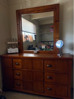 All wood dressers