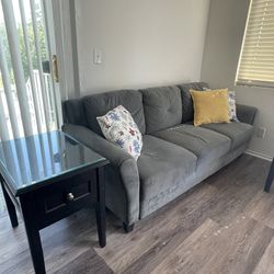 Couch, Coffee Table And Side Table